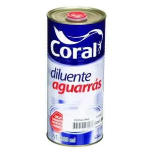 Solvente Aguarrás 900ml Coral