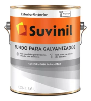 Fundo Para Galvanizados Branco Suvinil 3,6 Litros